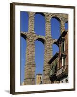 Section of the Roman Aqueduct at Segovia, UNESCO World Heritage Site, Castilla Y Leon, Spain-Tomlinson Ruth-Framed Photographic Print