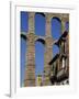 Section of the Roman Aqueduct at Segovia, UNESCO World Heritage Site, Castilla Y Leon, Spain-Tomlinson Ruth-Framed Photographic Print