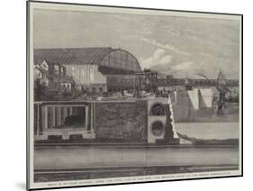 Section of the Thames Embankment-null-Mounted Giclee Print