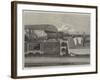 Section of the Thames Embankment-null-Framed Giclee Print