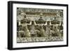 Section of the Wat Arun (Temple of the Dawn), Bangkok, Thailand, Southeast Asia, Asia-John Woodworth-Framed Photographic Print