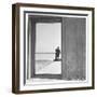 Section of Twelve Foot, Three Mile Concrete Wall with Bulkhead Opening-Walker Evans-Framed Premium Photographic Print