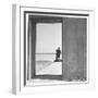 Section of Twelve Foot, Three Mile Concrete Wall with Bulkhead Opening-Walker Evans-Framed Premium Photographic Print