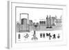 Sectional View of Liverpool Gas Works, 1860-Charles Partington-Framed Giclee Print