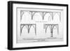 Sectional Views of St Michael's Crypt, Aldgate Street, London, C1830-J Emslie & Sons-Framed Giclee Print