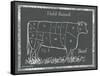 Sectioned Cow-Gwendolyn Babbitt-Framed Stretched Canvas