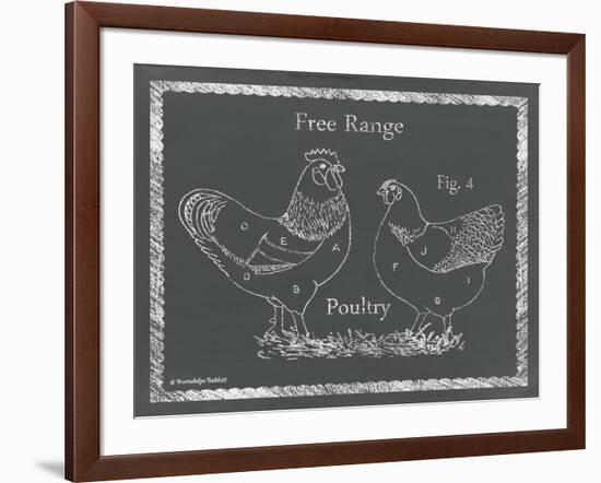 Sectioned Poultry-Gwendolyn Babbitt-Framed Art Print