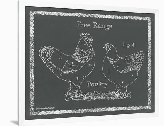 Sectioned Poultry-Gwendolyn Babbitt-Framed Art Print