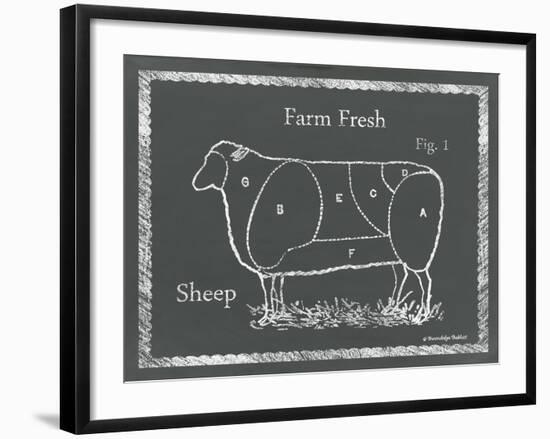 Sectioned Sheep-Gwendolyn Babbitt-Framed Art Print