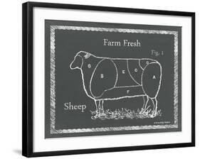 Sectioned Sheep-Gwendolyn Babbitt-Framed Art Print