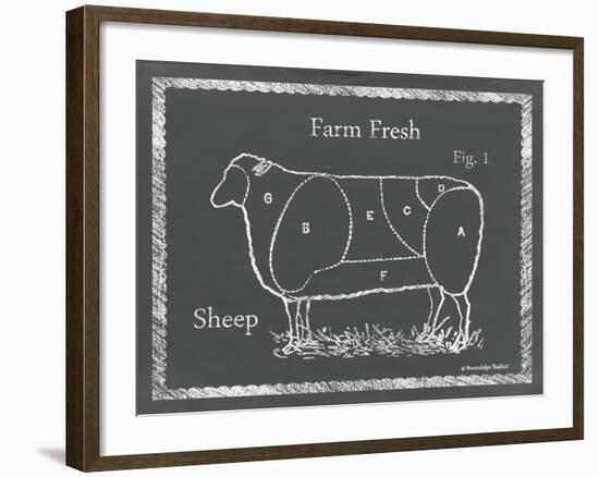 Sectioned Sheep-Gwendolyn Babbitt-Framed Art Print