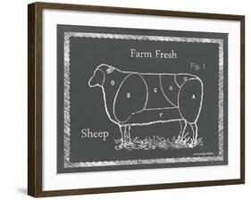 Sectioned Sheep-Gwendolyn Babbitt-Framed Art Print