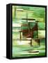 Sections-Ruthie Digital Abstract-Framed Stretched Canvas