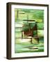 Sections-Ruthie Digital Abstract-Framed Art Print