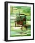 Sections-Ruthie Digital Abstract-Framed Art Print