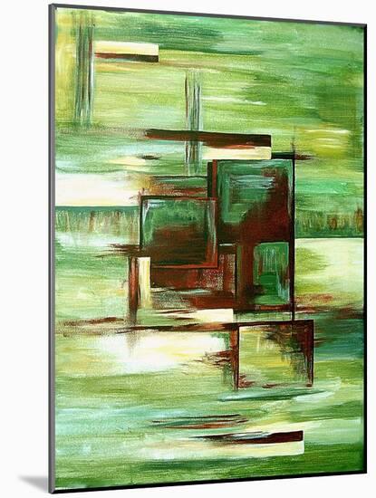 Sections-Ruthie Digital Abstract-Mounted Art Print