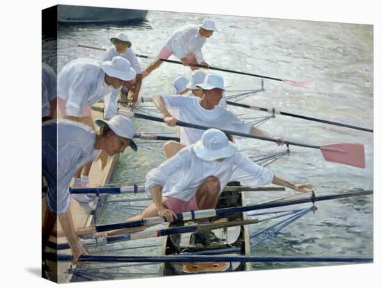 Securing Oars, Henley-Timothy Easton-Stretched Canvas