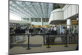 Security Area At Orlando Airport Florida-Mark Williamson-Mounted Photographic Print