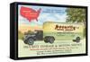 Security Moving and Storage Advertisement-null-Framed Stretched Canvas