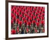 Security Personnel March at the Republic Day Parade in New Delhi, India, Friday, January 26, 2007-Mustafa Quraishi-Framed Photographic Print