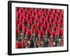 Security Personnel March at the Republic Day Parade in New Delhi, India, Friday, January 26, 2007-Mustafa Quraishi-Framed Photographic Print