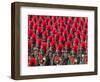 Security Personnel March at the Republic Day Parade in New Delhi, India, Friday, January 26, 2007-Mustafa Quraishi-Framed Photographic Print