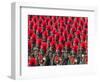 Security Personnel March at the Republic Day Parade in New Delhi, India, Friday, January 26, 2007-Mustafa Quraishi-Framed Photographic Print