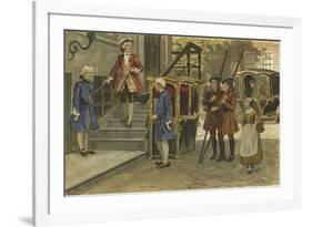 Sedan Chair and Sleigh, Netherlands, Mid 18th Century-Willem II Steelink-Framed Giclee Print