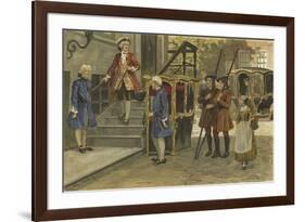 Sedan Chair and Sleigh, Netherlands, Mid 18th Century-Willem II Steelink-Framed Giclee Print