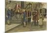 Sedan Chair and Sleigh, Netherlands, Mid 18th Century-Willem II Steelink-Mounted Giclee Print