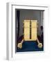 Sedan Chair of Queen Hetepheres from Old Kingdom, Circa 2585 B.C.-Antonio Fontanesi-Framed Giclee Print