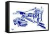 Sedan-Josh Byer-Framed Stretched Canvas