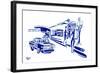 Sedan-Josh Byer-Framed Giclee Print