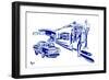 Sedan-Josh Byer-Framed Giclee Print