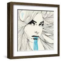 Seddeti-Manuel Rebollo-Framed Art Print