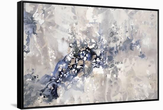 Sedimentary Layers-Kari Taylor-Framed Stretched Canvas