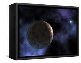 Sedna, the Newly Discovered Planet-Like Object, is Shown at the Outer Edges of the Solar System-Stocktrek Images-Framed Stretched Canvas