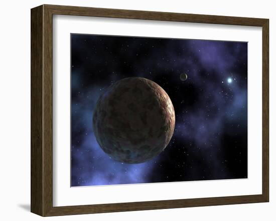 Sedna, the Newly Discovered Planet-Like Object, is Shown at the Outer Edges of the Solar System-Stocktrek Images-Framed Photographic Print