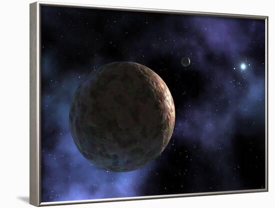 Sedna, the Newly Discovered Planet-Like Object, is Shown at the Outer Edges of the Solar System-Stocktrek Images-Framed Photographic Print