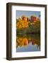 Sedona and the Red Rock Crossing with river reflecting the red rock-Darrell Gulin-Framed Photographic Print