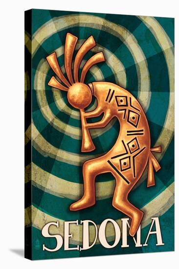 Sedona, Arizona - Kokopelli-Lantern Press-Stretched Canvas