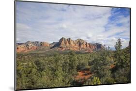 Sedona, Arizona, USA. Sedona red rocks formations-Jolly Sienda-Mounted Photographic Print