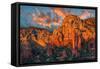 Sedona Canyon at Sunset-raphoto-Framed Stretched Canvas