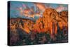 Sedona Canyon at Sunset-raphoto-Stretched Canvas