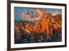 Sedona Canyon at Sunset-raphoto-Framed Photographic Print