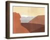 Sedona Colorblock I-Victoria Borges-Framed Art Print