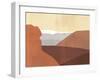 Sedona Colorblock I-Victoria Borges-Framed Art Print