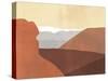 Sedona Colorblock I-Victoria Borges-Stretched Canvas