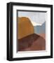 Sedona Colorblock III-Victoria Borges-Framed Art Print