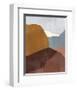 Sedona Colorblock III-Victoria Borges-Framed Art Print